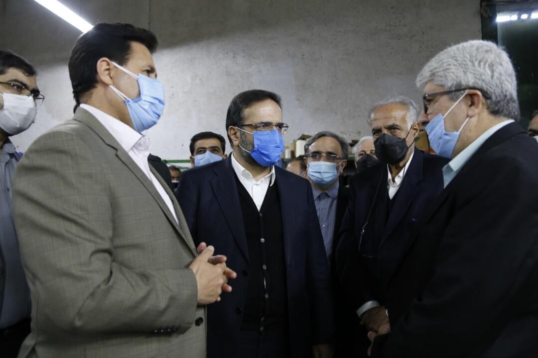 یک واحد صنعتی البرز پس از ۱۱ سال تعطیلی به چرخه تولید بازگشت