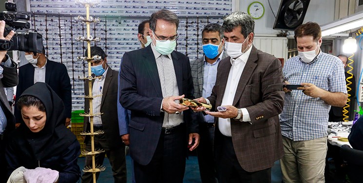 بازدید رئیس سازمان ثبت اسناد و املاک کشور از شهرک صنعتی عباس آباد