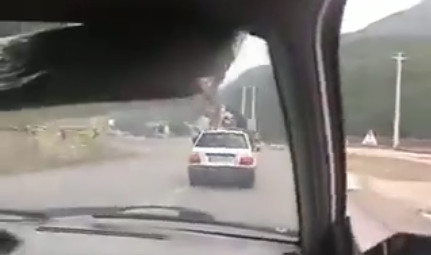 سرنشینان ناهنجار خودروی پراید در کمتر از ۷۲ ساعت تحت تعقیب قرار گرفتند