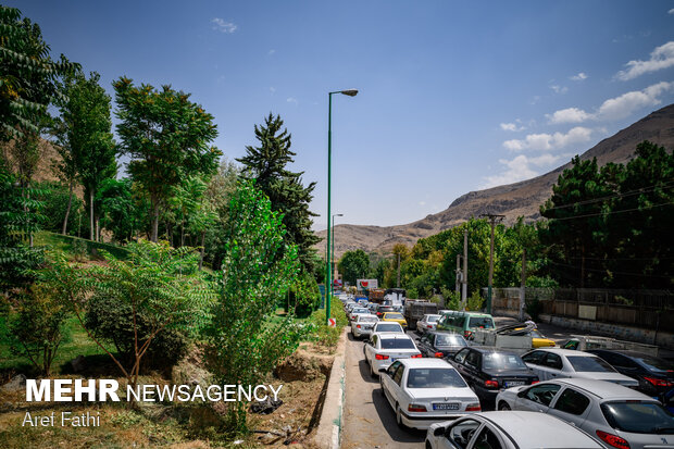سواحل چالوس تفرجگاه عمومی شد