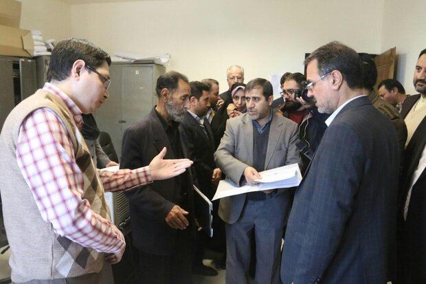 بازدید رئیس سازمان ثبت اسناد و املاک کشور از اداره ثبت بجنورد