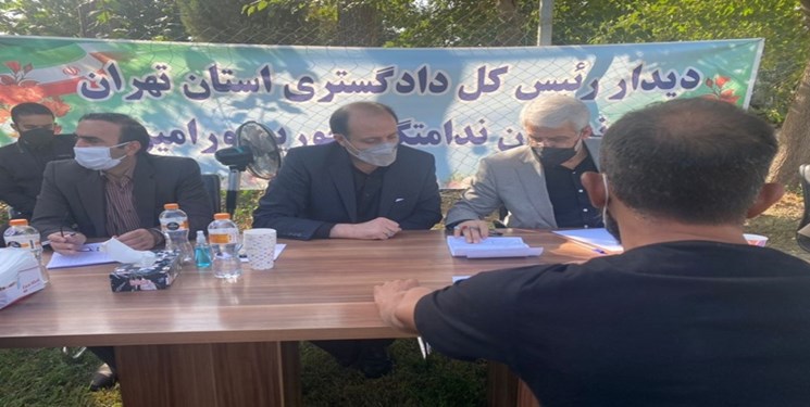 بازدید رئیس کل دادگستری تهران از زندان ورامین