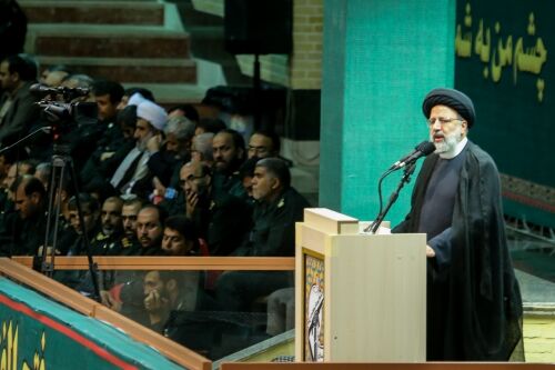 آیت الله رئیسی در مجمع سراسری فرماندهان سپاه:  سپاه قدرت پوشالی آمریکا را به جهان نشان داد