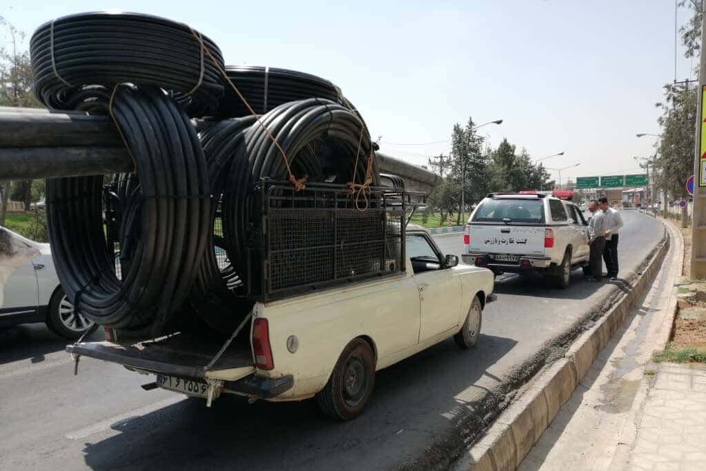 ممنوعیت دریافت خسارت حمل بار اضافه وسایل نقلیه باری توسط شهرداری